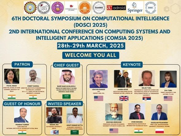Plakat konferencji ComSIA 2025