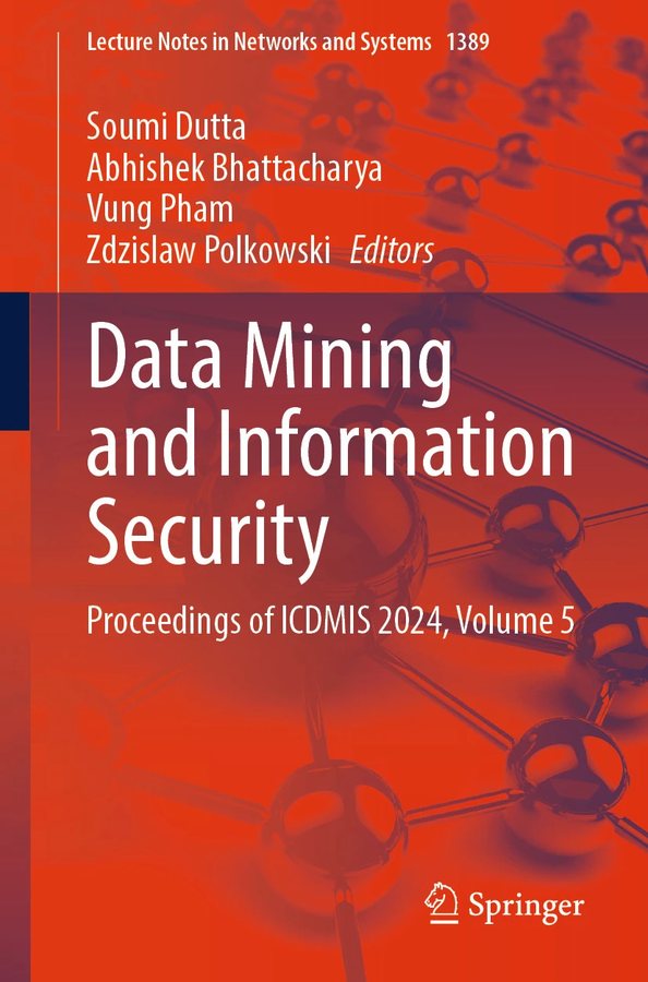 Okładka książki Data Mining and Information Security