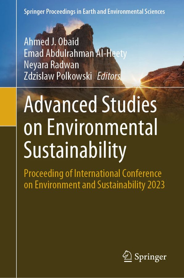 Okładka książki Advanced Studies on Environmental Sustainability